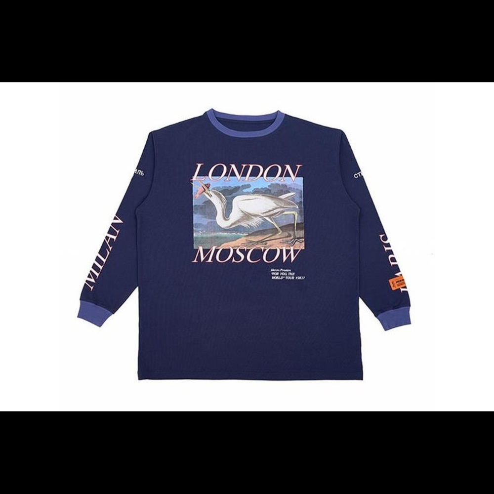Heron Preston For you the world long sleeve